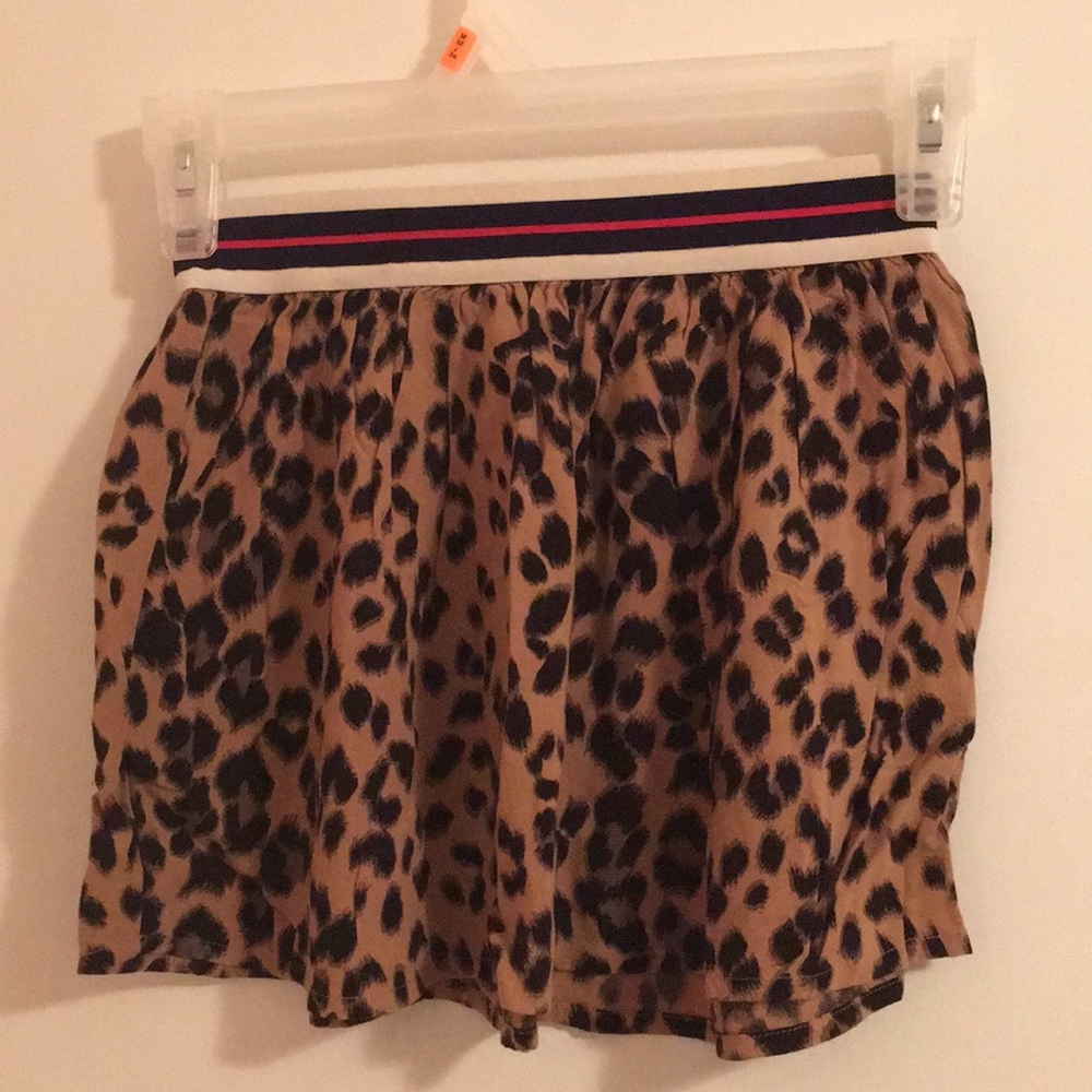Leopard print skirt in kids size